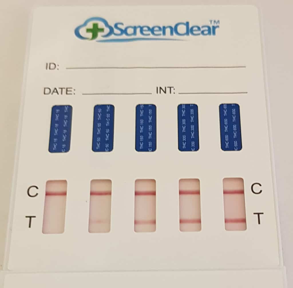 THC 5 levels urine drug test 15/50/150/300/600 ng/ml OZ Drug Tests