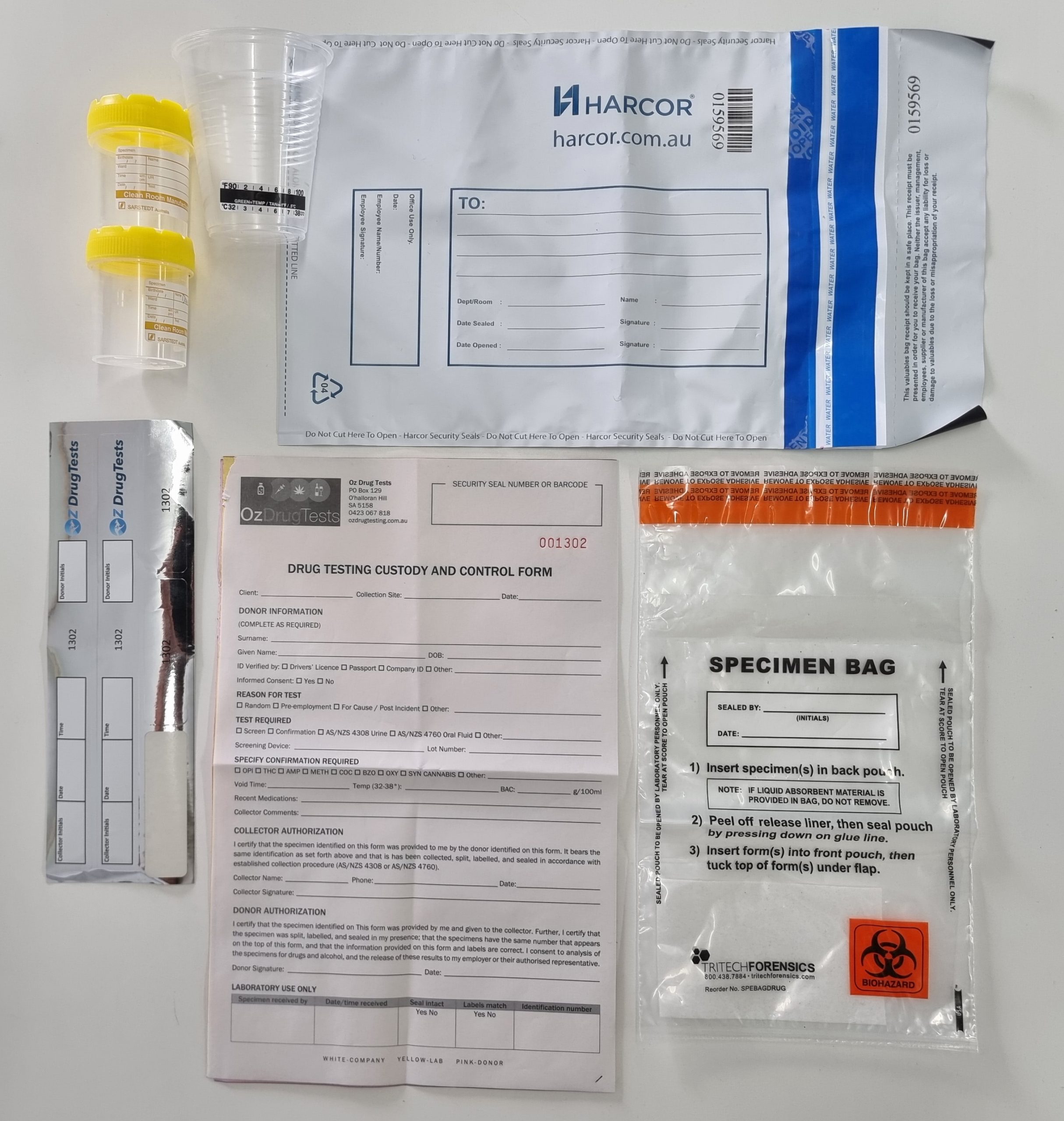 urine confirmation kit